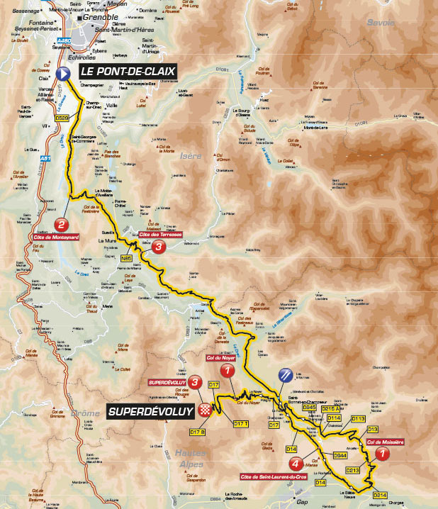 Stage 7 map